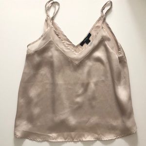 Tan Silk Camisole